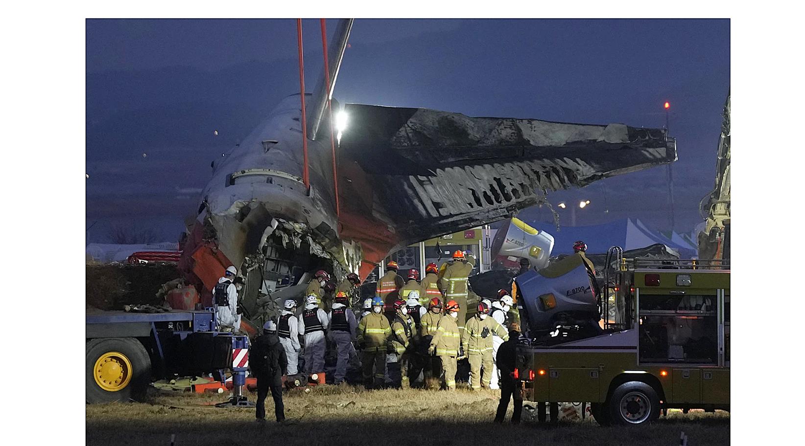 Plane crashes and bursts into